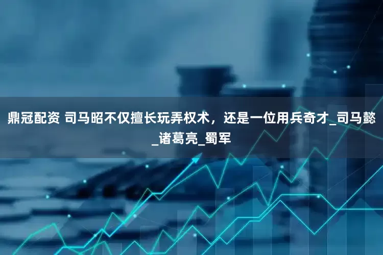 鼎冠配资 司马昭不仅擅长玩弄权术，还是一位用兵奇才_司马懿_诸葛亮_蜀军