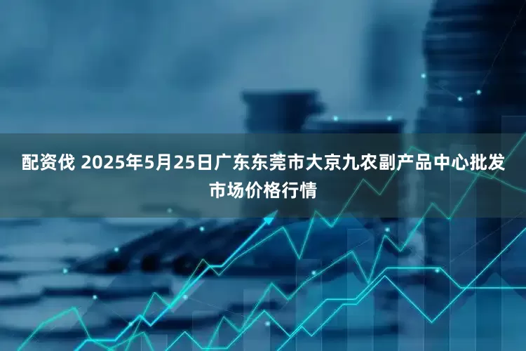 配资伐 2025年5月25日广东东莞市大京九农副产品中心批发市场价格行情
